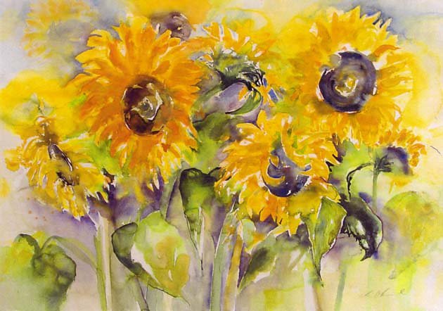 Sonnenblumen I